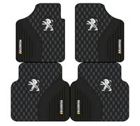 LGFDC 4 Pièces Tapis de Sol Voiture pour Peugeot 508 I SW 2014-2018, Protection du Pont Moquette pour Automobile Tapis Noir Antidérapant Auto Accessoires