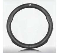 LGFDC Couvre Volant Protégé Voiture en Cuir pour Smart #1 Smart 1 SUV 2023 2024+, Protection Volant Housse Antidérapant Respirant Accessoire Voiture,Black