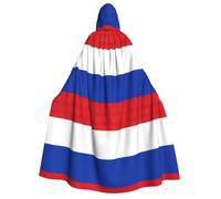 LGHDFYO Cape à capuche légère et légère avec drapeau russe pour adulte