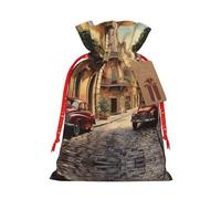 Lghdfyo Grand sac cadeau de Noël en corde de lin pour fête, mariage, affaires, cadeau de fête