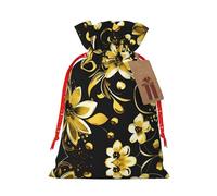 Lghdfyo Grand sac cadeau de Noël en corde de lin pour fête, mariage, affaires, cadeau de fête