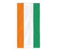 LGHDFYO Serviette avec drapeau de la Côte d'Ivoire - Serviette de voyage, de fitness et de camping - Convient pour les voyages, la plage, la douche, la randonnée, la piscine