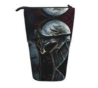 LGHDFYO Trousse télescopique Spartan Warrior - Pour homme et femme - Avec fermeture éclair, Noir , Taille unique, Tendance