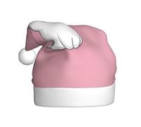 LGHHGY Habillez-vous en un joli chapeau de Noël imprimé chaton pour adultes - Couvre-chef festif de vacances, chapeau de Noël confortable pour le Nouvel An