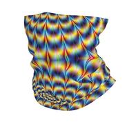 LGHHGY Serviette multifonction en spirale illusion d'optique - Foulard de sport, foulard et masque facial pour la plage, le cyclisme, les activités de plein air