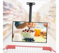 LGHLZGVF Support de Montage TV au Plafond réglable - Support de Montage TV au Plafond, Convient aux téléviseurs de 39 à 90 Pouces Support de Plafond TV inclinable et pivotant, Fixation par vis d'exte