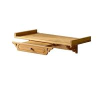 LGHQGHXF Étagère Murale for Table D'autel De Sanctuaire Personnel, Table De Méditation De Prière avec Rangement, Statue De Bouddha Guan Gong Guanyin Offrant Un Support De Statue(Yellow,40cm/15.75in)