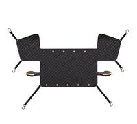 LGHUHL Couverture Pare-Brise Voiture pour Jeep Wrangler III (JK) 2006-2018, Protège Pare Brise Hiver Housse de Protection pour Pare-Brise Anti Neige Glace,Black