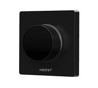 LGIDTECH K1-B Miboxer WW+CW Interrupteur mural rotatif pour température de couleur Noir Compatible avec FUT017 FUT019 FUT107 FUT109 Etcetera