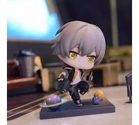 LGJFDL 7-9 cm Star Rail KAFKA JingYuan Bronya Âme Trailblazer Figure PVC Statue Anime Figurines Action Modèle Collection Poupée Décoration Jouet Cadeau (Couleur : Naturel)