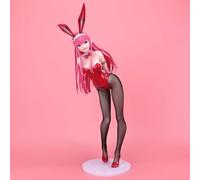 LGJFDL DARLING en el FRANXX Zero Two Bunny Ver. Figura de acción 1/4/figura de anime/modelo de personaje pintado/modelo de juguete/PVC/artículo de colección de anime 43 cm/16,9 pulgadas