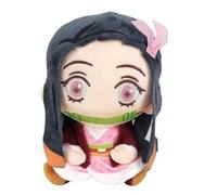 LGQHCE Peluche Demon Slayer Poupée en Peluche Anime Plush Toy Demon Slayer Jouet en Peluche Animal Poupées Peluches Anime Collection de Figurines Personnages d'Anime Enfants 20cm-Kamado Nezuko