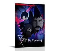 LGQSCWZP B - The Beginning Great Anime Wonderful Anime Merveilleux Poster sur toile Décoration pour chambre à coucher 30 x 45 cm Style cadre