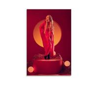 LGQSCWZP Carly Rae Jepsen - Couverture d'album de musique populaire et chanteuse incroyable - Impression sur toile pour chambre à coucher - Sans cadre - 20 x 30 cm