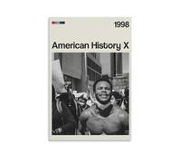 LGQSCWZP Poster sur toile American History X classique célèbre et magnifique série télévisée - Art mural décoratif pour chambre à coucher - 50 x 75 cm - Style sans cadre