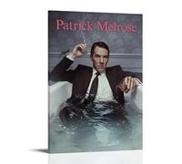 LGQSCWZP Poster sur toile Patrick Melrose classique célèbre et magnifique série télévisée - Art mural décoratif pour chambre à coucher, 40 x 60 cm, style cadre