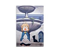 LGQSCWZP Poster sur toile Secrets of The Silent Witch Great Anime - Décoration murale pour chambre à coucher - 50 x 75 cm - Style sans cadre