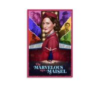 LGQSCWZP Poster sur toile The Marvelous Mrs. Maisel - Décoration murale pour chambre à coucher - 60 x 90 cm - Sans cadre