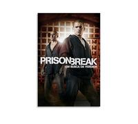 LGQSCWZP Prison Break - Impression sur toile du film célèbre classique et splendide série télévisée - Décoration murale pour chambre à coucher - 30 x 45 cm - Style sans cadre