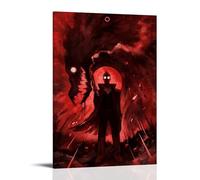 LGQSCWZP The Legend of Vox Machina Superbe affiche sur toile décorative pour chambre à coucher, 60 x 90 cm, style cadre
