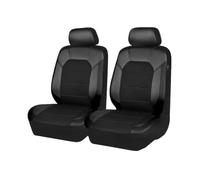 LGTYFVS 2 Pièces Housses de Siège Auto Avant pour Nissan Navara D22 Navara D40 Navara D40 S Navara Np300 Navara Np300 S, Simili Cuir Confortables et Respirantes Compatibles Airbags Toute Saison