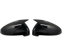 LGTYFVS Coques de Rétroviseurs Extérieurs pour Audi RS5 B9 2017-2019, Jeu de 2 Capuchons Couvercle et Habillage Latéral de Protection et Remplacement,Gloss Black