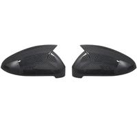 LGTYFVS Coques de Rétroviseurs Extérieurs pour Audi S4 B9 2016-2019, Jeu de 2 Capuchons Couvercle et Habillage Latéral de Protection et Remplacement,Carbon Fiber Pattern