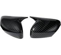 LGTYFVS Coques de Rétroviseurs Extérieurs pour Volvo XC70 XC90 2007-2014, Jeu de 2 Capuchons Couvercle et Habillage Latéral de Protection et Remplacement,Carbon Fiber Pattern