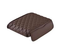 LGTYFVS Tapis de Protection pour Console Centrale pour Nissan March 2010+, Housse d’Accoudoir avec Coussin en Mousse Mémoire et Poche de Rangement,Brown
