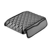 LGTYFVS Tapis de Protection pour Console Centrale pour Renault Megane Wagon 2002-2008, Housse d’Accoudoir avec Coussin en Mousse Mémoire et Poche de Rangement,Grey