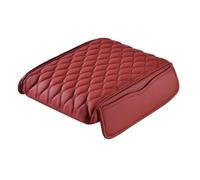 LGTYFVS Tapis de Protection pour Console Centrale pour Subaru Solterra 2022-2024, Housse d’Accoudoir avec Coussin en Mousse Mémoire et Poche de Rangement,Red