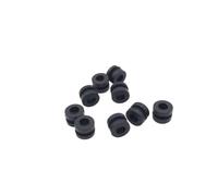 LGvzOCset Boule d'amortisseur en Caoutchouc M3, 30 pièces, balles d'absorption des Chocs, compatibles avec Le contrôleur de vol F4 F7 FPV Quadcopter(Black 30pcs)