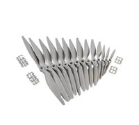 LGvzOCset Ensemble d'hélice en Nylon 2PCS 5x5 6x4 7x5 8x4 8x6 9x6 10x5 10x7 11x5. 5 12x6 13x6. 5 14x7 16x8 17x10 pour RC Airplane Drone Quadcopter Multi Rotor Modèles(2pcs 1170 CCW)