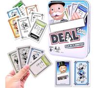 LGWJHCY Deal Card Game, Board Games, Fun Card Game for Young and Old, Children and Adults Party Game for 2-5 players Ages 8+ Years, 10-30 Minutes Playing Time (Blue)
