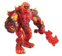 LGWJHCY Lave Monster Toy, Mini Décorations Anime Model, Golem Lave avec Arme, Figurepour Décorations Enfants Monstre Lave Réaliste Anniversaire d'enfants, pour Enfants 7 à 12 Ans