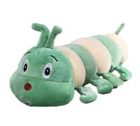 LGWJHCY Peluche Chenille Mignonne Jouets, Verte Jouet Chenille, Poupées Forme Chenille, Oreiller Animal Ornemental Peluche, Cadeau Fête des Enfants pour Filles Garçons.