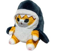 LGWJHCY Poupée en Peluche Requin Chat, Shark Cat Plush Toys, Kawaii Jouet en Peluche Requin Chat, Shark Cat Soft Peluche Animaux pour Garçons et Filles