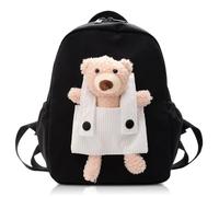 LGWJHCY Sac à Dos Ours pour Enfant, Petit Mignon Sac à Dos Maternelle, Cartable Fille, Sac à Dos Poupée Ours Cartoon Mini Sacs d'école pour Enfant Filles de 2 à 5 Ans.