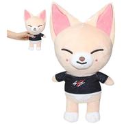 LGWJHCY Stray Renard Poupée Jouet, Animaux Plush Toy, Mignon Stuffed Doll Figure, Stray Renard Dessin Animé Poupée Cadeau Anniversaire Fête pour Garçons Filles Enfants.