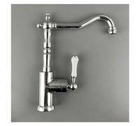 LGYGMD gastronomique avec à pulvérisation extractible, Robinet d'évier de Cuisine Chaud Froid Rotatif en cuivre Antique