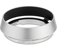 LH-FJ35S Pare-soleil rond à baïonnette en métal pour Fujifilm Fuji Fujinon XF 35mm f/2 R WR,XF 23mm f2 R WR Lens Remplace LH-XF35-2 Argent