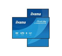 iiyama Prolite LH8664UHS-B3AG Écran d'affichage numérique IPS LED 4K UHD HDMI USB-C USB2.0 RS-232c RJ45 WiFi Media Player Android 14 OS iiSignage² iiControl iiShare 24/7 Antireflet