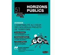 L'habitabilité au coeur des nouveaux projets de territoire Revue Horizons publics no 51 mai-juin 2026 - Berger-Levrault - Berger-Levrault - broché - Revue