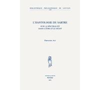 L'hantologie de Sartre sur la spectralité dans L'Etre et le Néant