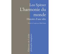 L'harmonie du monde: Histoire d'une idée