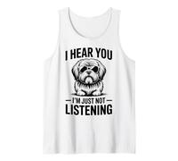 Lhassa Apso Dog Funny Lhassa Apso Débardeur