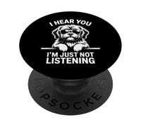Lhassa Apso Dog Funny Lhassa Apso PopSockets PopGrip Adhésif
