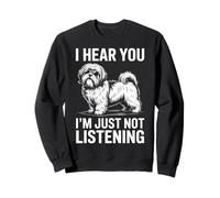 Lhassa Apso Dog Funny Lhassa Apso Sweatshirt