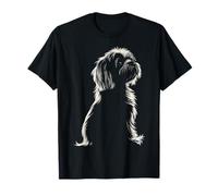 Lhassa Apso Dog Illustration pour animal domestique Lhassa Apso T-Shirt