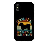 Lhassa Apso Le Chien Qui a volé Mon cœur Lhassa Apso Coque pour iPhone X/XS